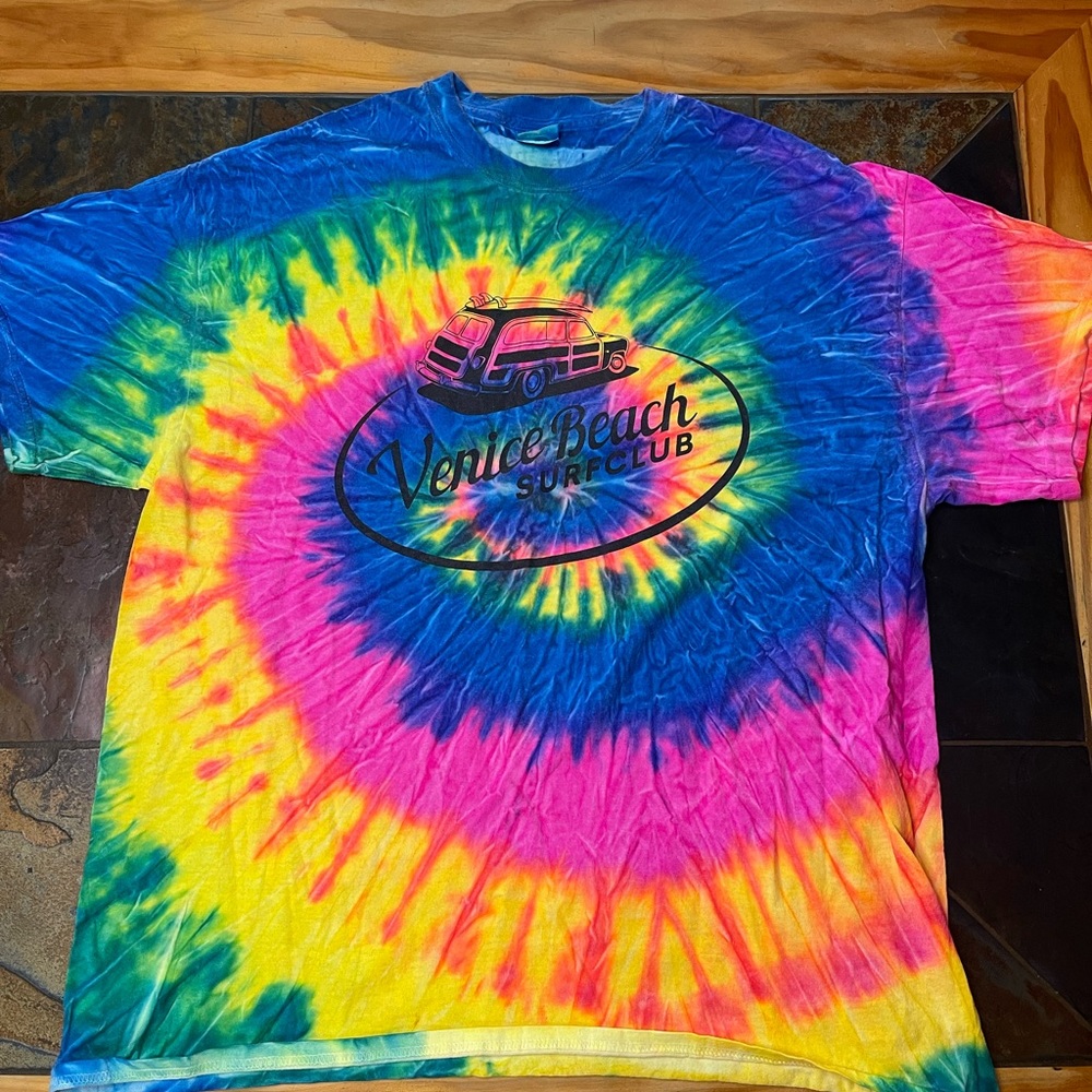 Venice Beach Surf Club Tie-Die Shirt